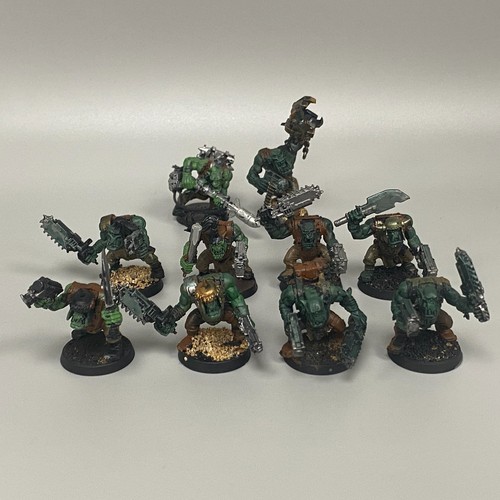 Man ork nobz squad - 10,