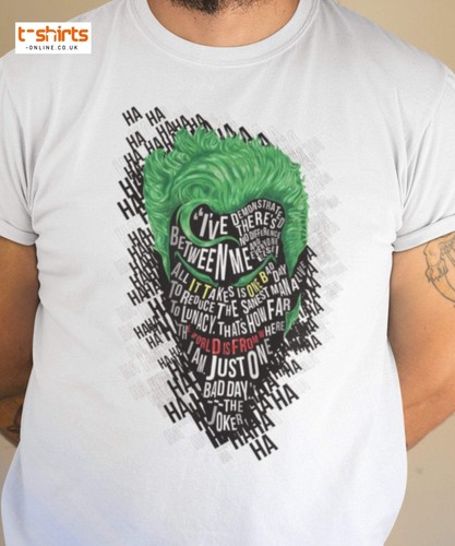 Joker one bad day typography - one,