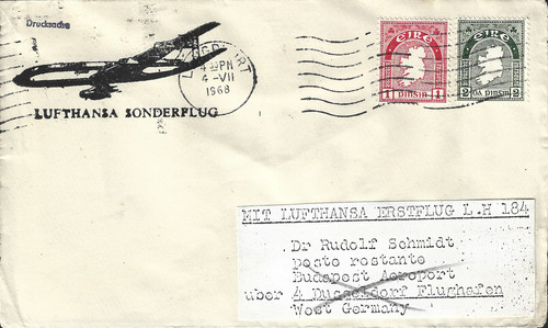 1968 ireland lufthansa 184 - 1968,