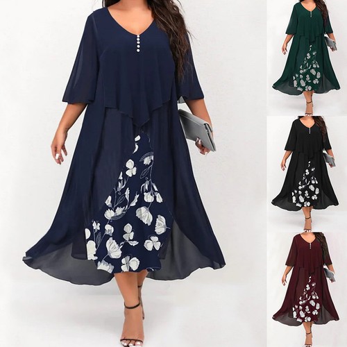 Womens plus neck half - plus, sleeve