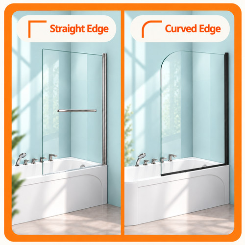 Shower bath screen single - screen,