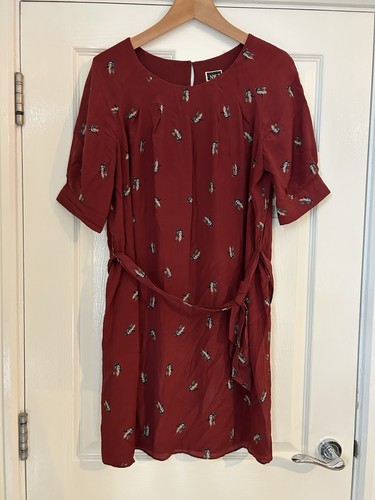Nw3 hobbs red - silk, size
