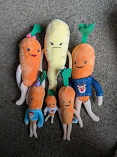 Aldi Kevin the Carrot Family Christmas Soft Toy Bundle With Wicked Parsnip