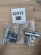 Double log cabin doors hinges