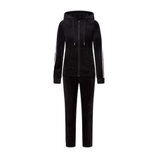 Womens Velvet Velour 2 Stripe