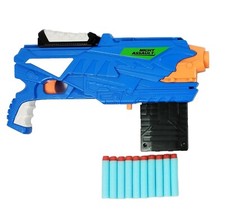 BuzzBee Toys Night Assault Blaster With 10 Soft Foam Darts Kids Fun Toy