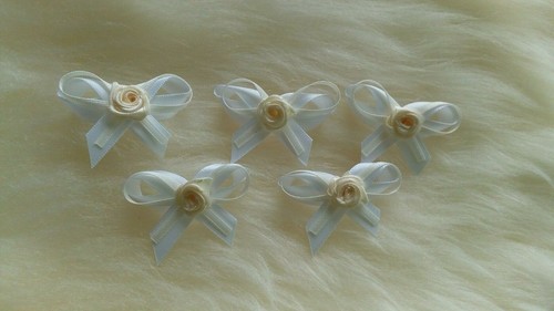 Satin ribbon bows with - satin,