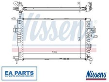 Radiator, engine cooling for