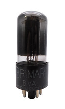 Brimar Made in England 6V6GT Black Glass Valve Tube NOS (V61)