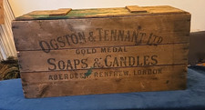 Antique Wooden Soap Box Crate