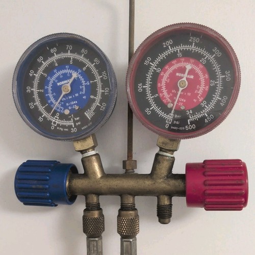 Robinair manifold gauge - gauge, |
