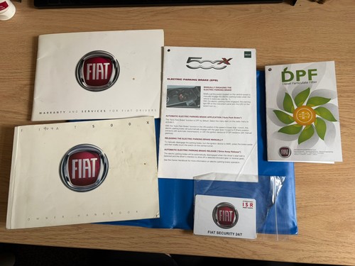 Fiat 500x owners pack - ,