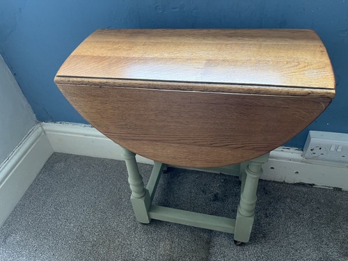 Oak gate leg table smaller - oak, table--smaller
