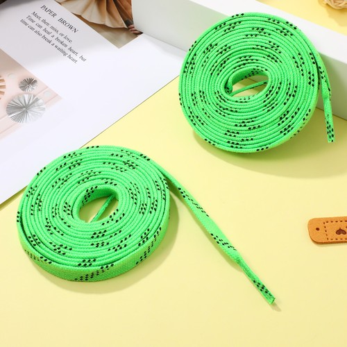 Waxed hockey laces pair - laces, 1