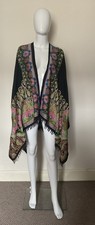 ETRO Wool Silk Mix Large Shawl