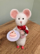 Handmade Needle Felted  Fluffy
