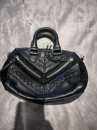 River island leather bag - river,