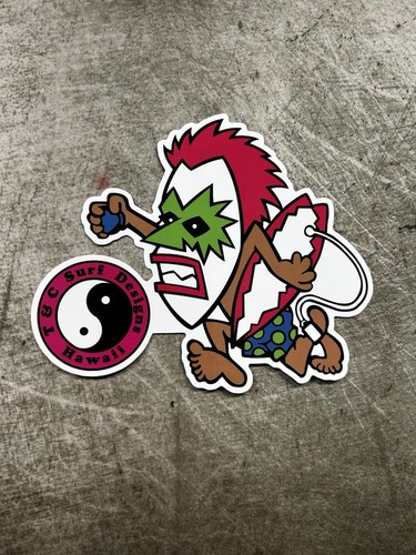 Sticker town country surf - sticker,