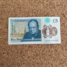 £5  Queen Elizabeth   AA06
