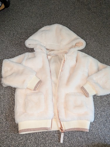 Girls fur coat - girls,