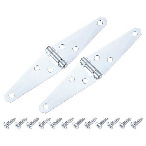 2pcs strap hinges - 3, shed