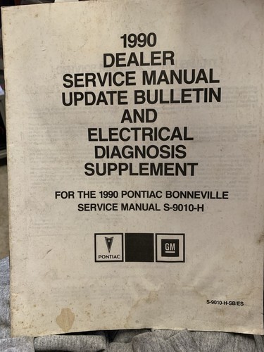 1990 pontiac bonneville dealer - 1990,