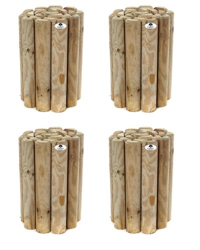 Log roll border - roll,
