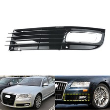 For Audi A8 D3 Quattro 2008-2010 Front Fog Light Cover Grill Surround Left Side