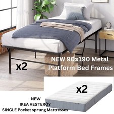 NEW x2 Single sized Foldable