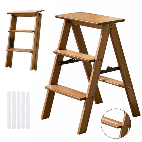 Foldable library ladder chair - ladder,