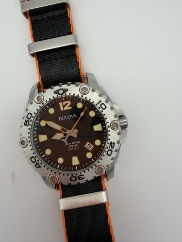 Bulova sea king watch 96b228 - bulova,