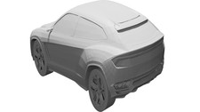Mini Lamborghini Urus 3D