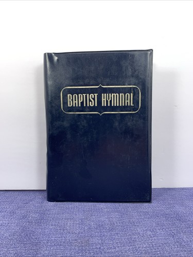 Baptist church hymnal with - church,