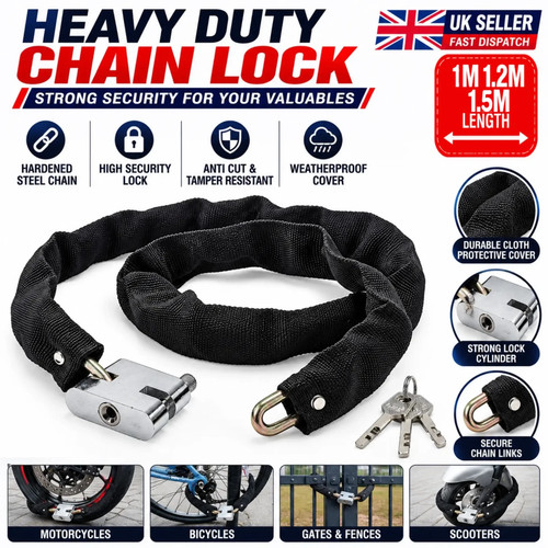 Bike lock chain - chain, heavy