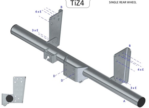 Towtrust fixed flange - towtrust,