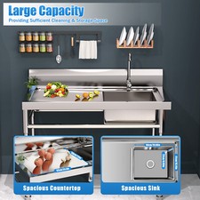 Kitchen Sink Unit Restaurant