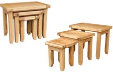 Devon Oak Nest of Tables