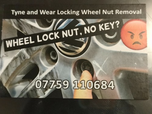 Locking wheel nut removal - locking,