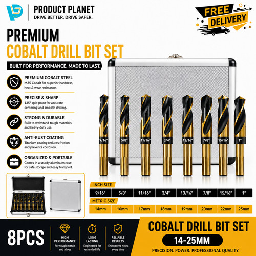 8pcs cobalt blacksmith - 8pcs,