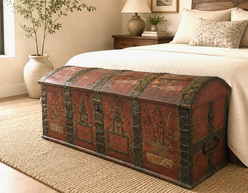 Antique continental dome top - antique,