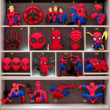 Marvel Spiderman Shoe Charms for Crocs PVC Waterproof Charms I Post Cost