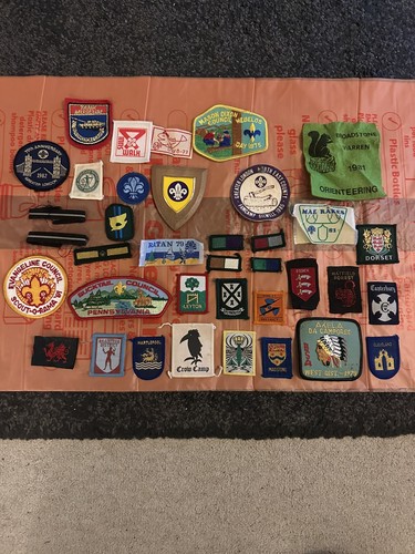 Scout badge collection - scout,