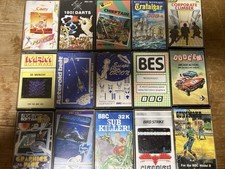 BBC Micro Computer Boxed Games Cassette Bundle 43 Titles