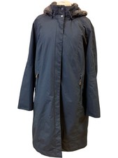 Seasalt Cornwall Rain Waterproof Coat UK 20 Blue