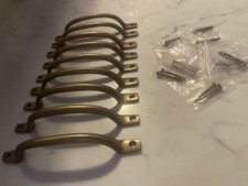 Rowen & Wren Grove Drawer Handles Antique Brass X 9