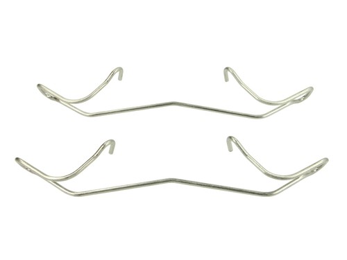 Fitting set for brake pads