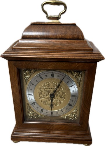 Garrard wooden mantel - wooden, clock