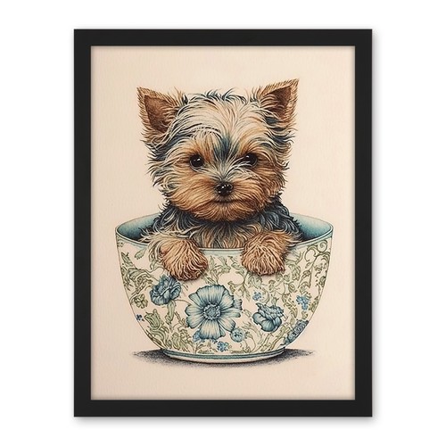 Cute teacup yorkshire terrier - cute,