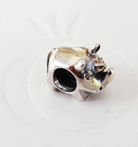 Genuine pandora charm rhino - pandora,