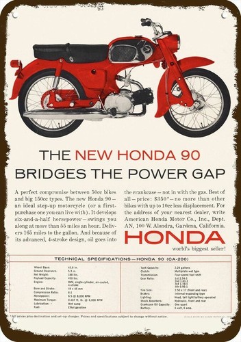 1964 honda motorcycle - 1964, 90